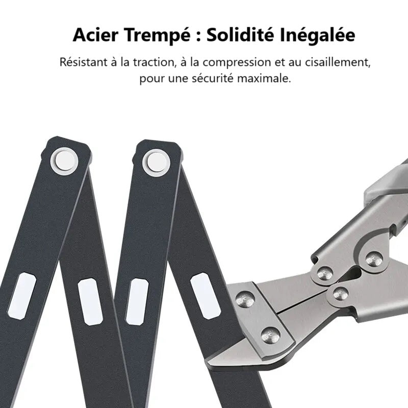 Cadenas Pliable de Sécurité pour Trottinette, Vélo et Moto