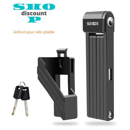 Cadenas Pliable de Sécurité pour Trottinette, Vélo et Moto