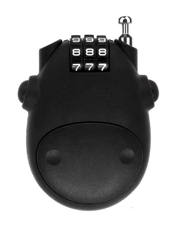 Câble de Sécurité Télescopique en Acier avec Antivol à Code pour Trottinette, casque, veste, etc…